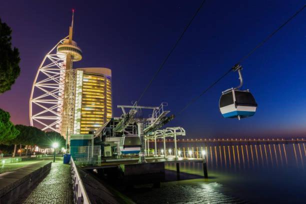 Un Appartement De Reve En Plein Coeur Du Pont Vasco De Gamma Lisboa Extérieur photo